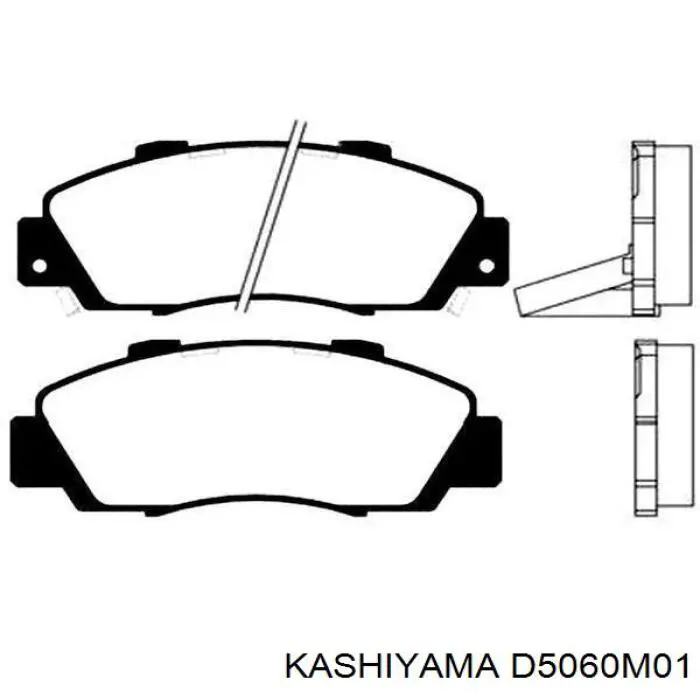 Передние тормозные колодки D5060M01 Kashiyama