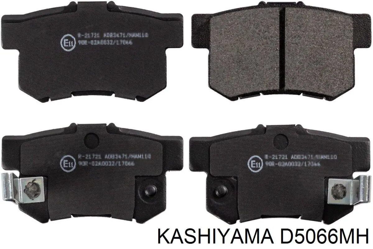 Купить D5066MH Kashiyama Колодки тормозные задние, дисковые