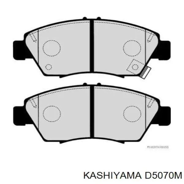 Купить D5070M Kashiyama Колодки тормозные