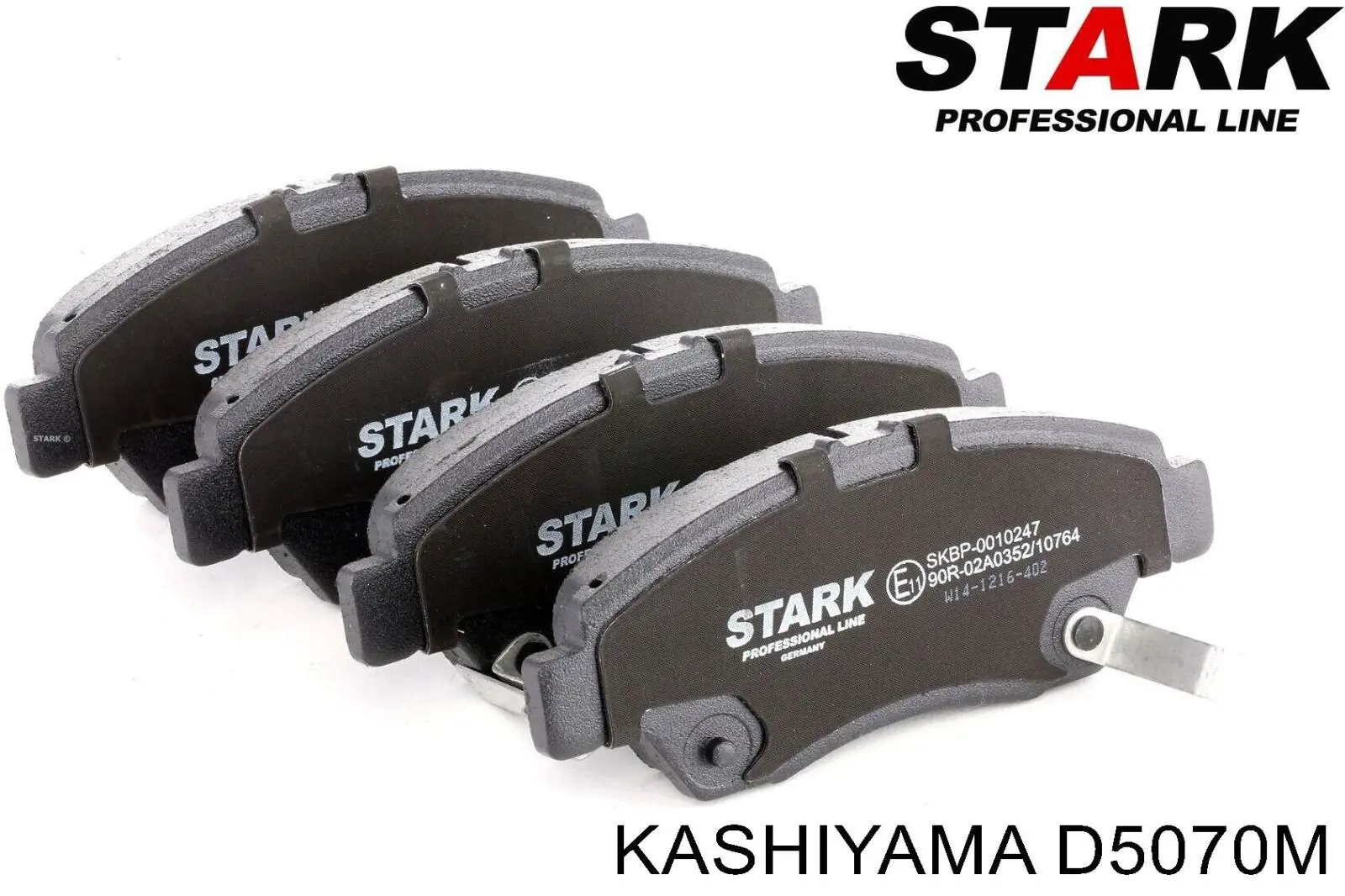 Передние тормозные колодки D5070M Kashiyama