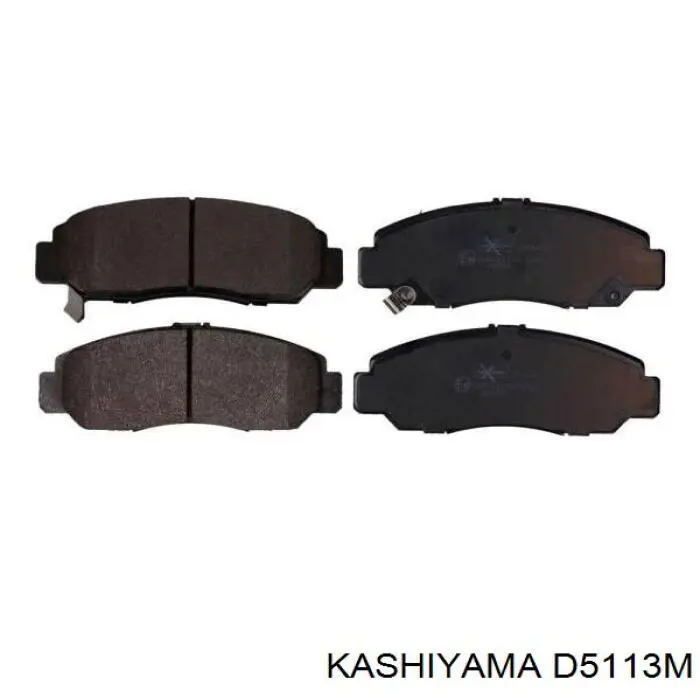 D5113M Kashiyama колодки тормозные передние дисковые