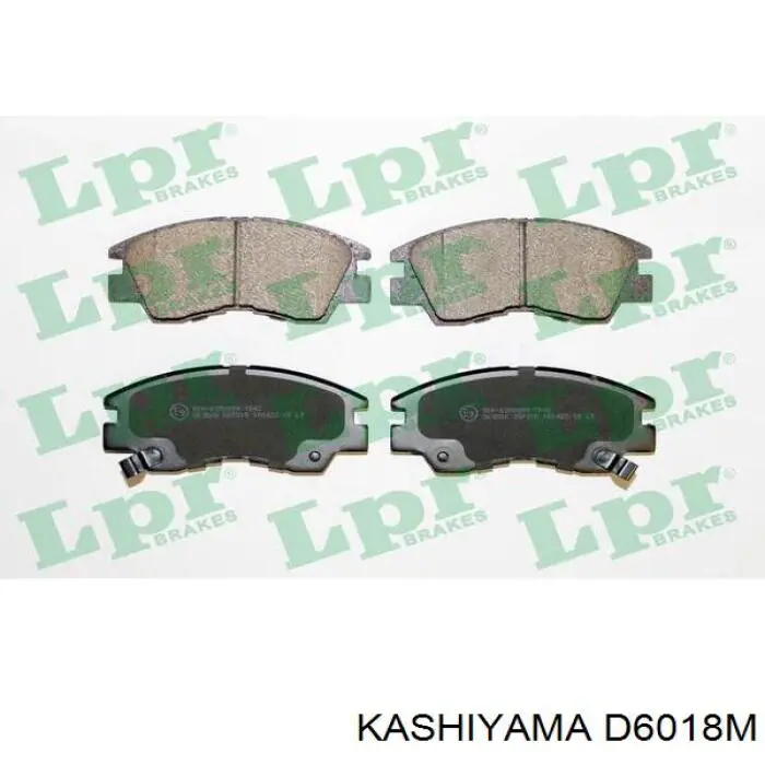 Колодки Kashiyama D6018M цена, от 13.95 USD