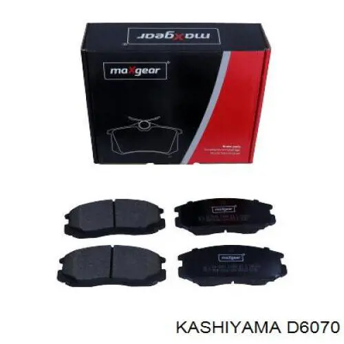 D6070 Kashiyama Колодки передние