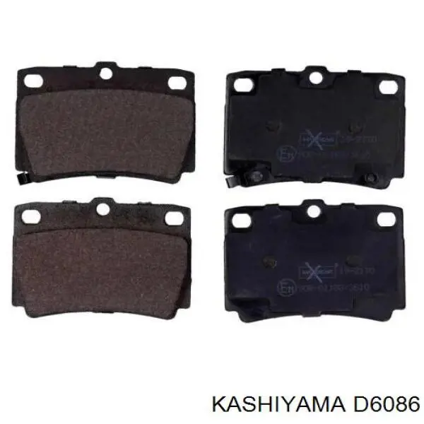 Колодки дисковые  Kashiyama D6086 цена, от 20.27 USD