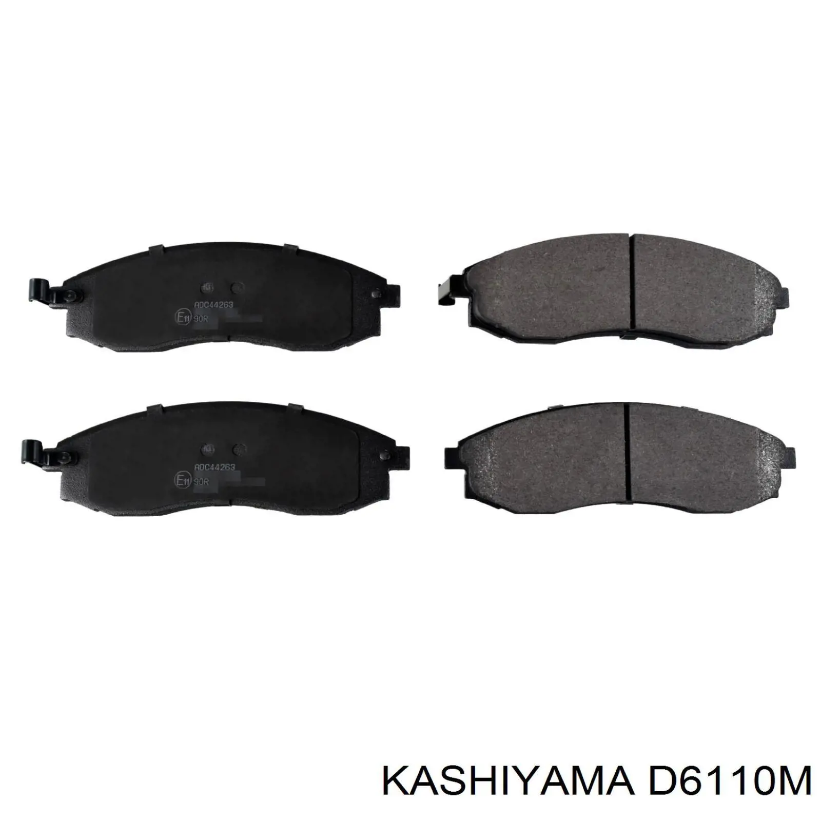 D6110M Kashiyama передние тормозные колодки