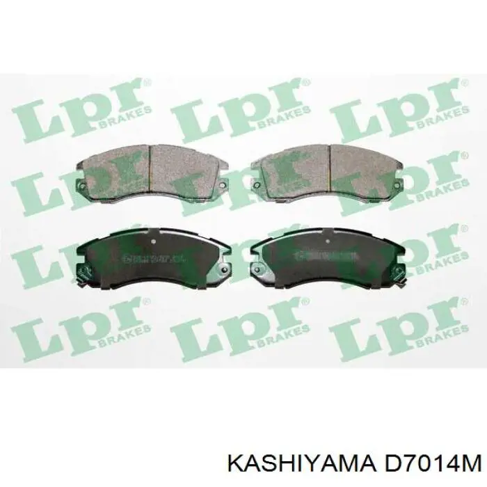 Колодки Kashiyama D7014M цена, от 12.26 USD