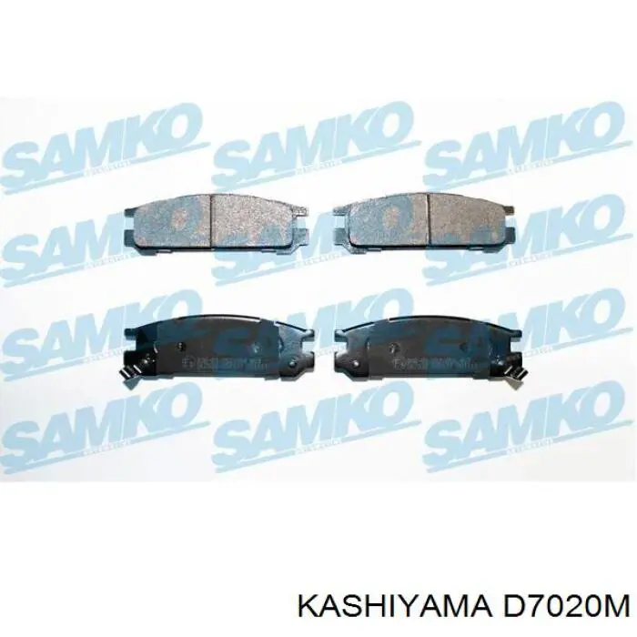 Колодки дисковые  Kashiyama D7020M цена, от 15.17 USD