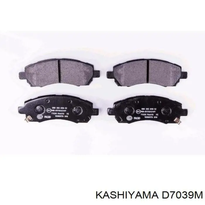 D7039M Kashiyama Колодки передние