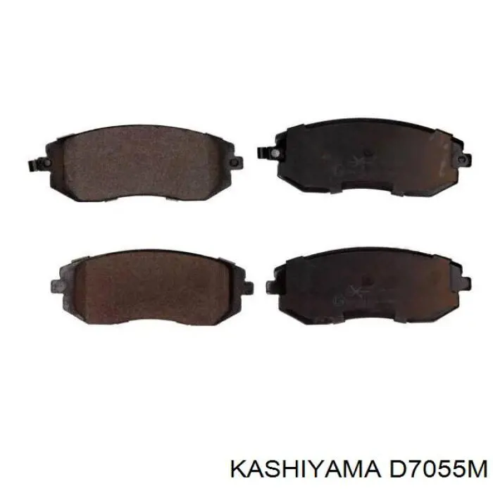 D7055M Kashiyama Колодки передние