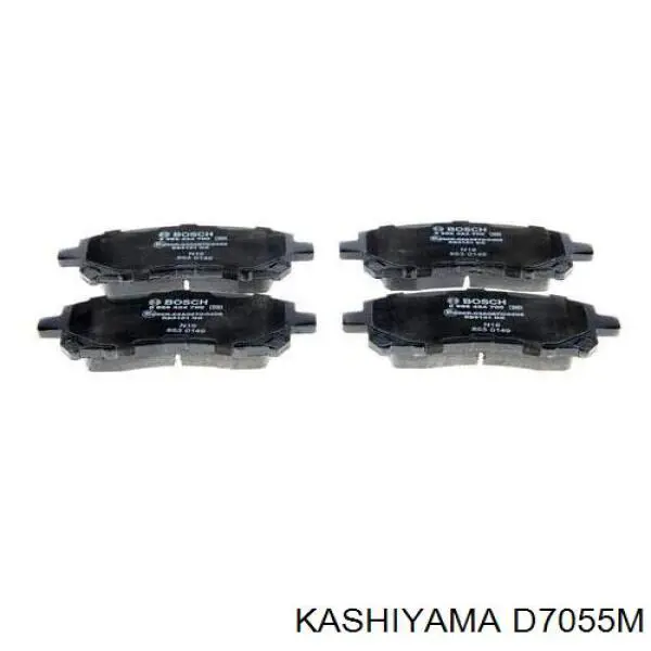 Купить D7055M Kashiyama Колодки тормозные