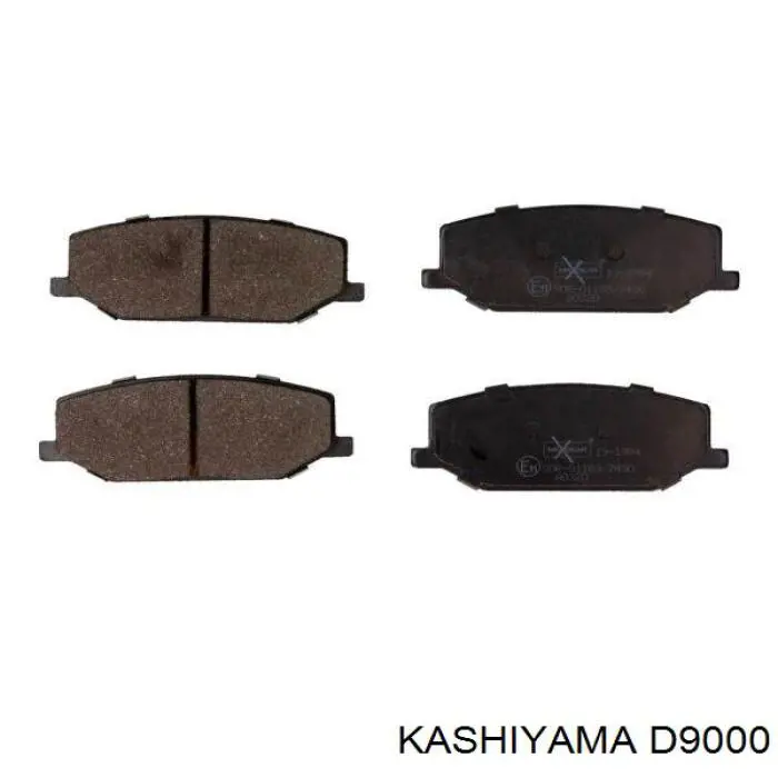 D9000 Kashiyama Колодки передние