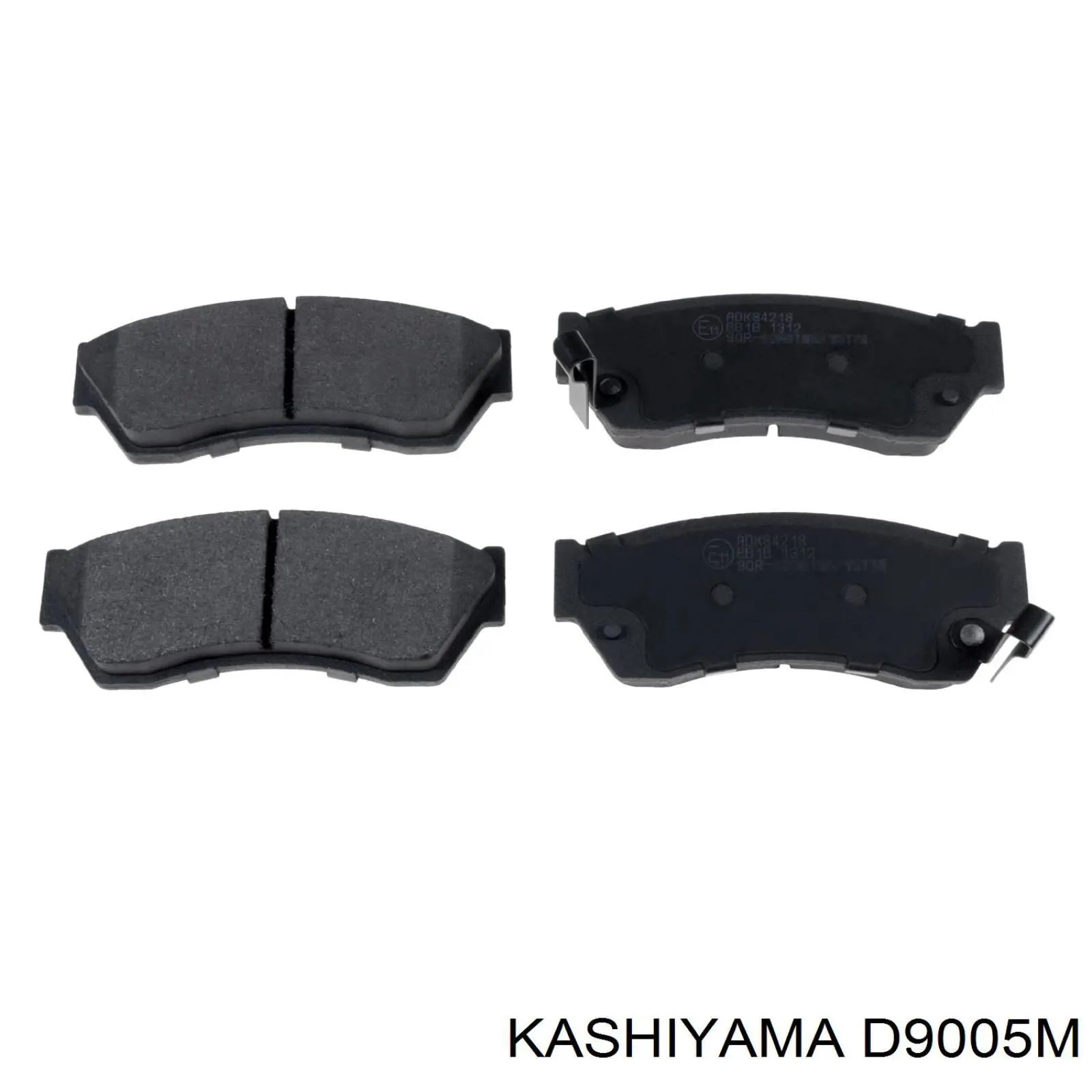 D9005M Kashiyama колодки тормозные передние дисковые
