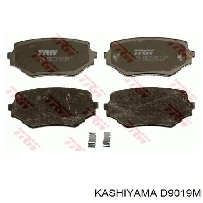 Купить D9019M Kashiyama Колодки тормозные