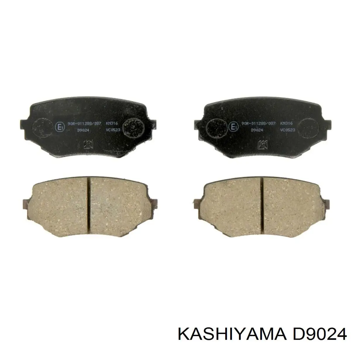 D9024 Kashiyama Колодки передние