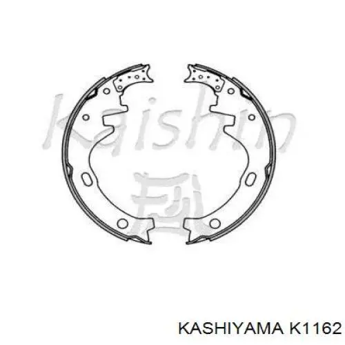 Задние барабанные колодки K1162 Kashiyama