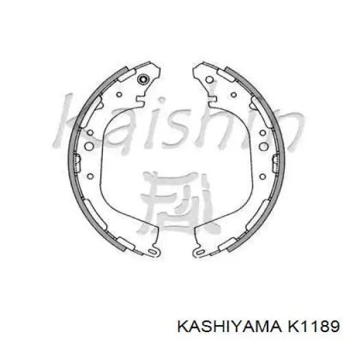 Задние барабанные колодки K1189 Kashiyama