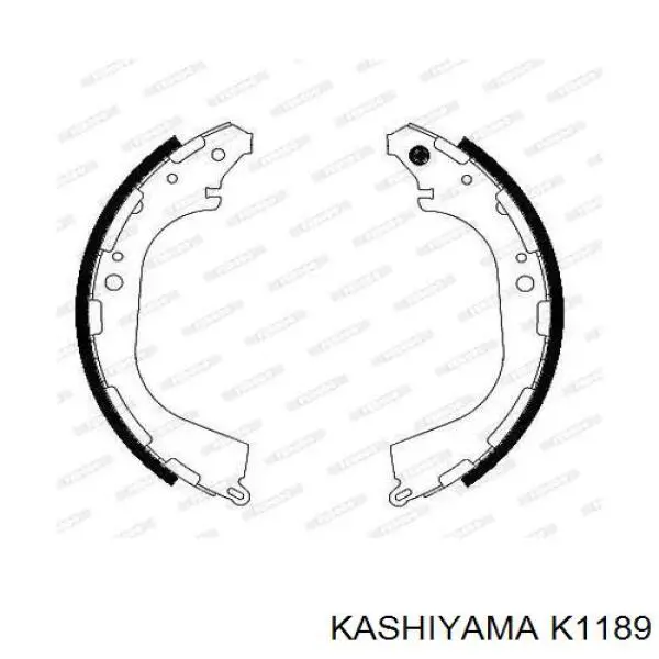 Колодки гальмові задні, барабанні K1189 Kashiyama