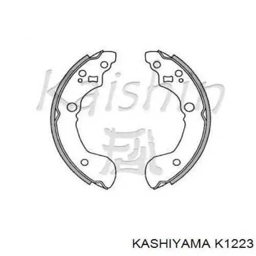K1223 Kashiyama колодки тормозные задние барабанные
