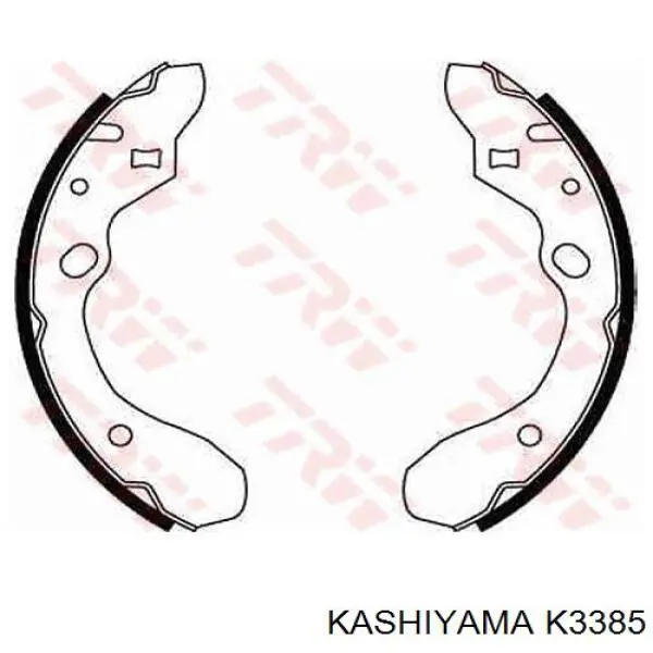 Задние барабанные колодки K3385 Kashiyama