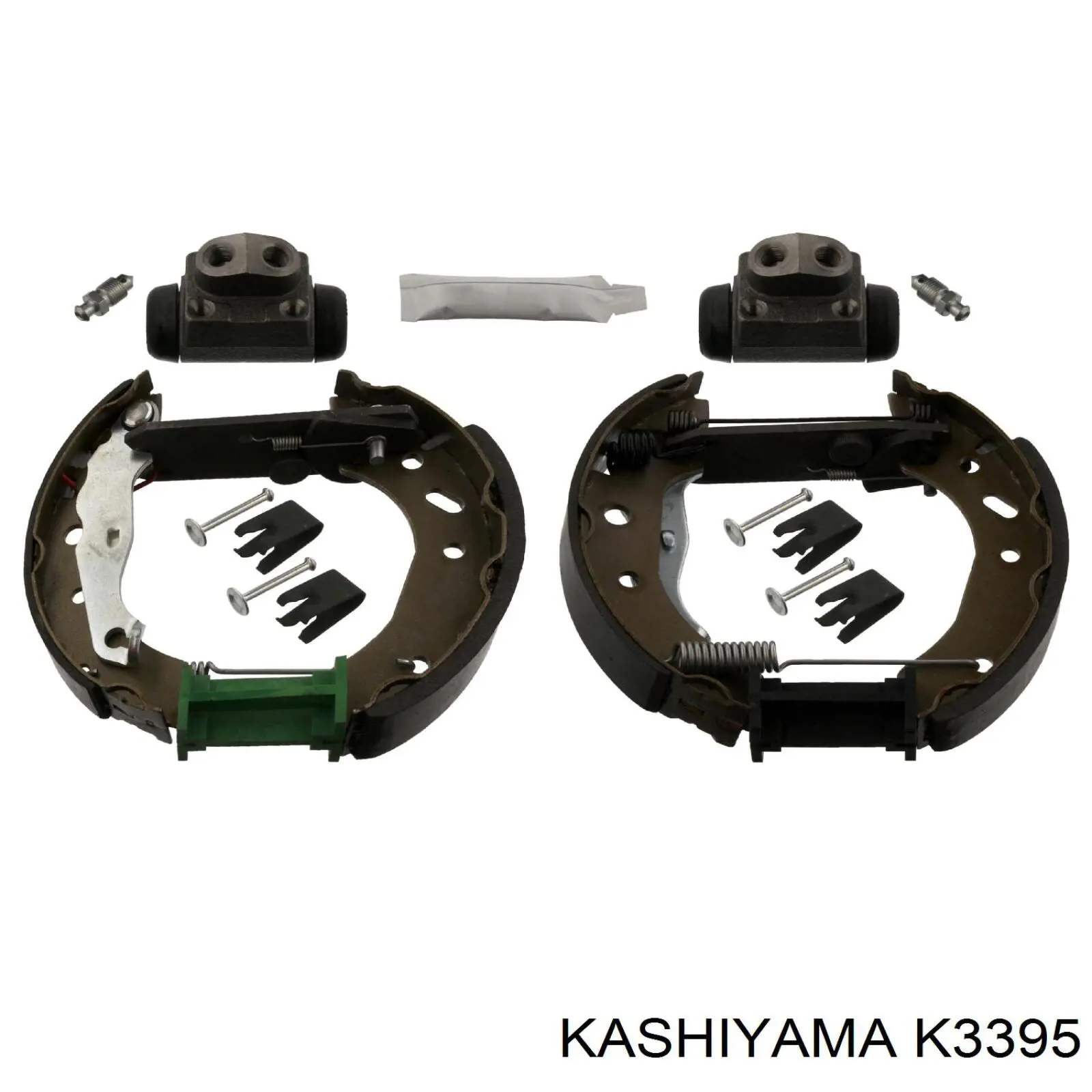 K3395 Kashiyama колодки тормозные задние барабанные