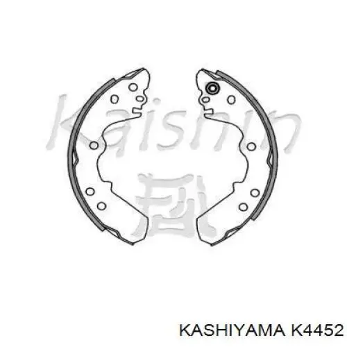 Задние барабанные колодки K4452 Kashiyama