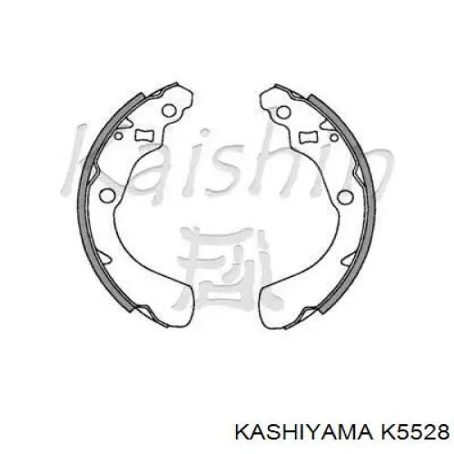Задние барабанные колодки H28006 Brembo