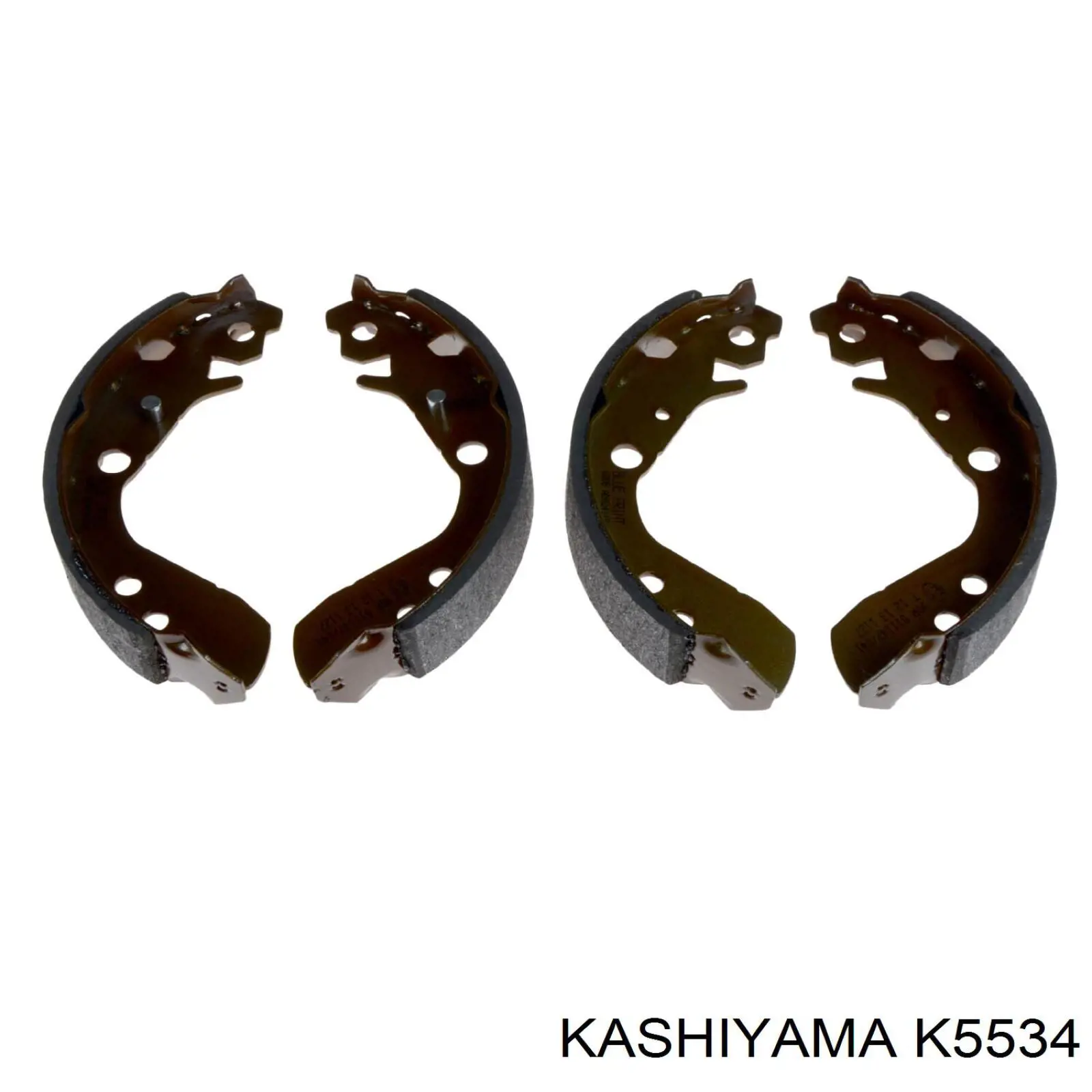 Купить K5534 Kashiyama Задние барабанные тормозные колодки