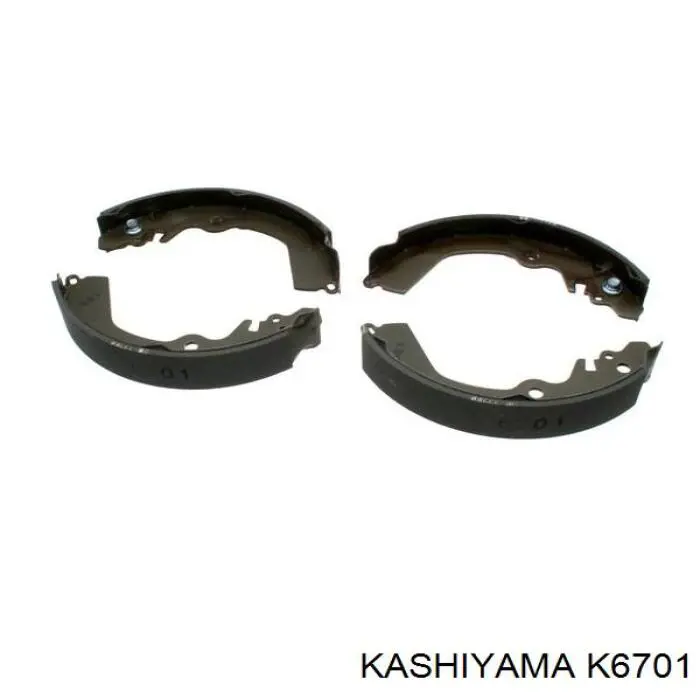 K6701 Kashiyama колодки тормозные задние барабанные