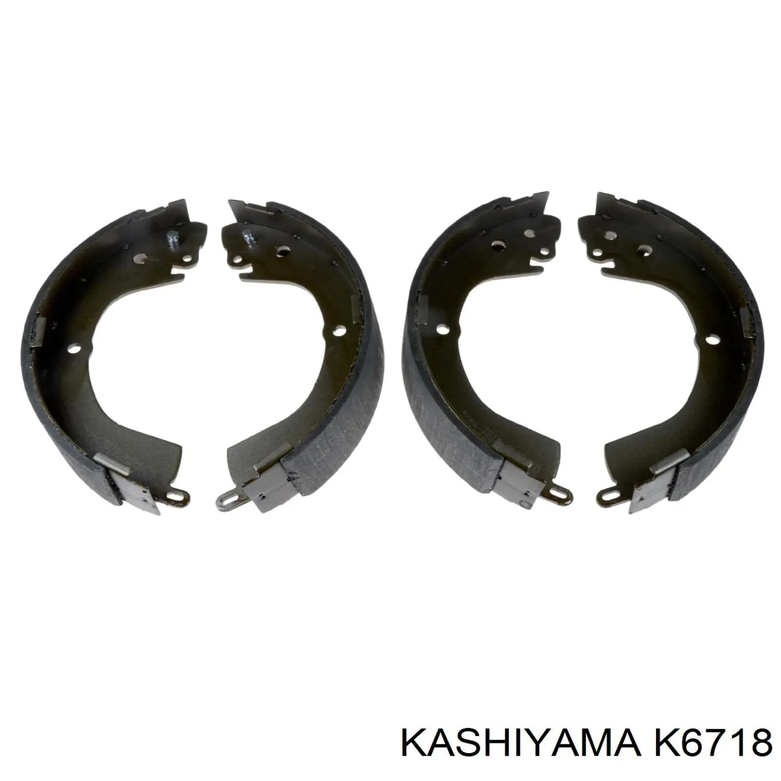 K6718 Kashiyama колодки тормозные задние барабанные