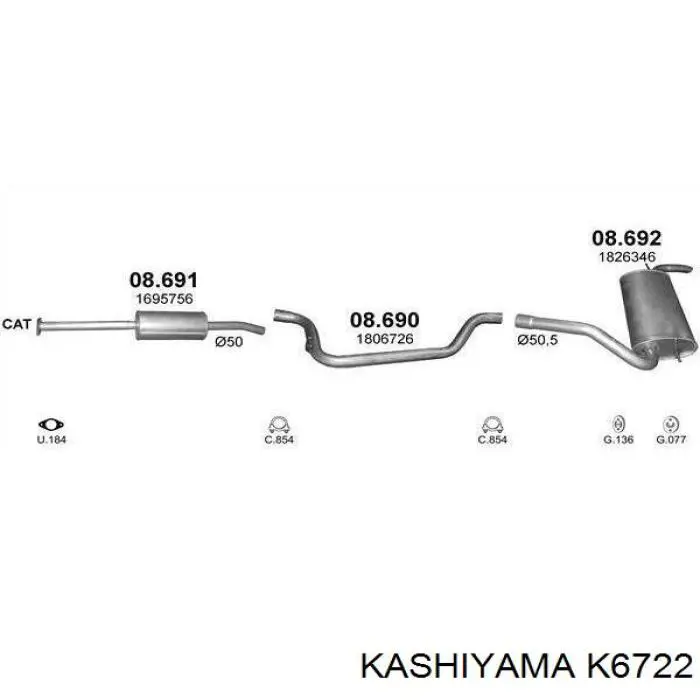 Тормоза рабочие задние ножные и тормозные барабаны Ashika 5505517 цена, от 81.84 USD