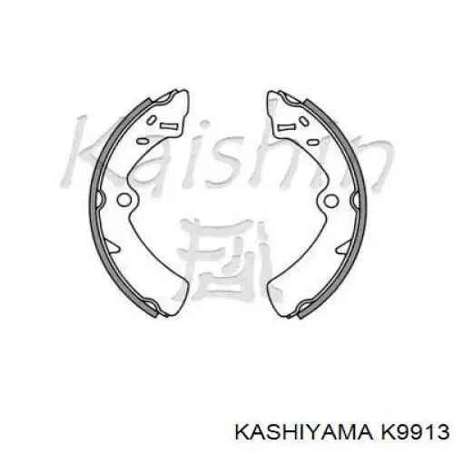 Задние барабанные колодки K9913 Kashiyama