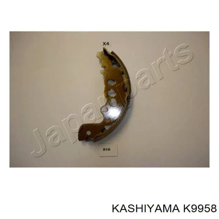 Купить K9958 Kashiyama Задние барабанные тормозные колодки