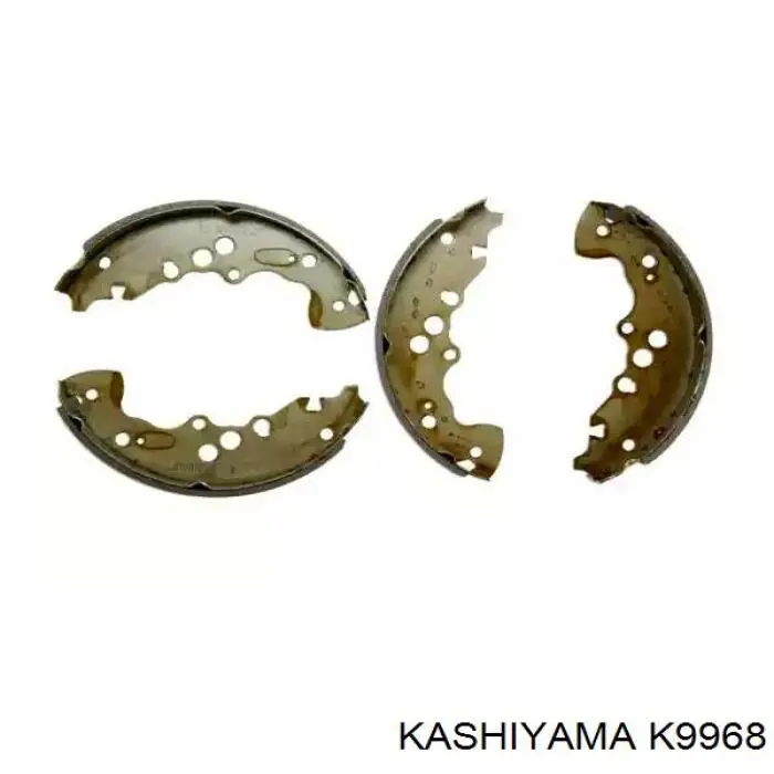 Купить K9968 Kashiyama Задние барабанные тормозные колодки