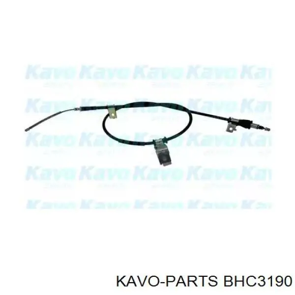 BHC-3190 Kavo Parts cabo do freio de estacionamento traseiro direito