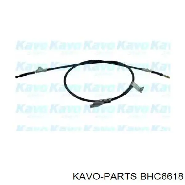BHC6618 Kavo Parts трос ручного тормоза задний левый