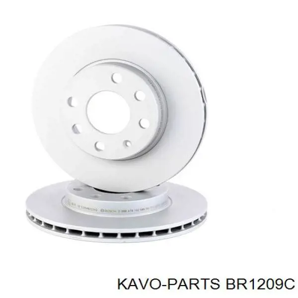Купить BR1209C Kavo Parts Ротор тормозной