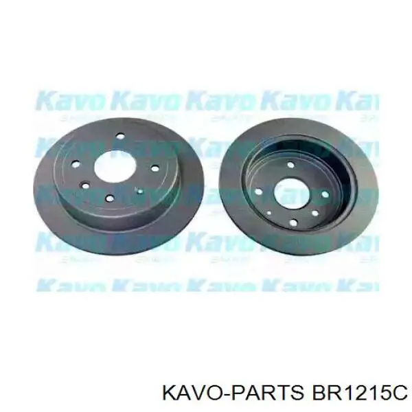 Тормозные диски BR1215C Kavo Parts