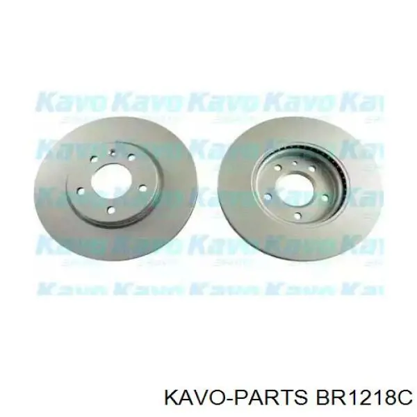 Freno de disco delantero BR1218C Kavo Parts