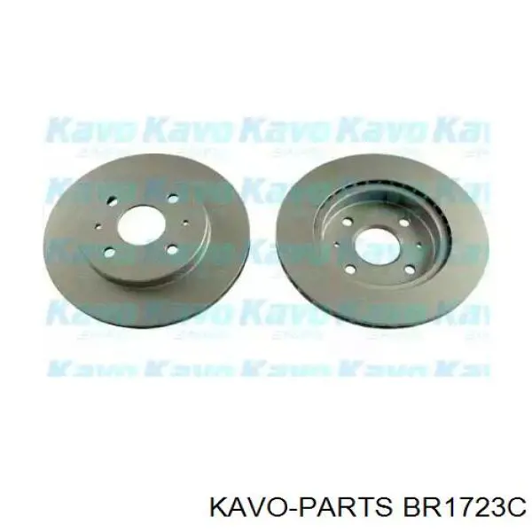 Передние тормозные диски BR1723C Kavo Parts