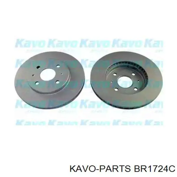 Передние тормозные диски BR1724C Kavo Parts