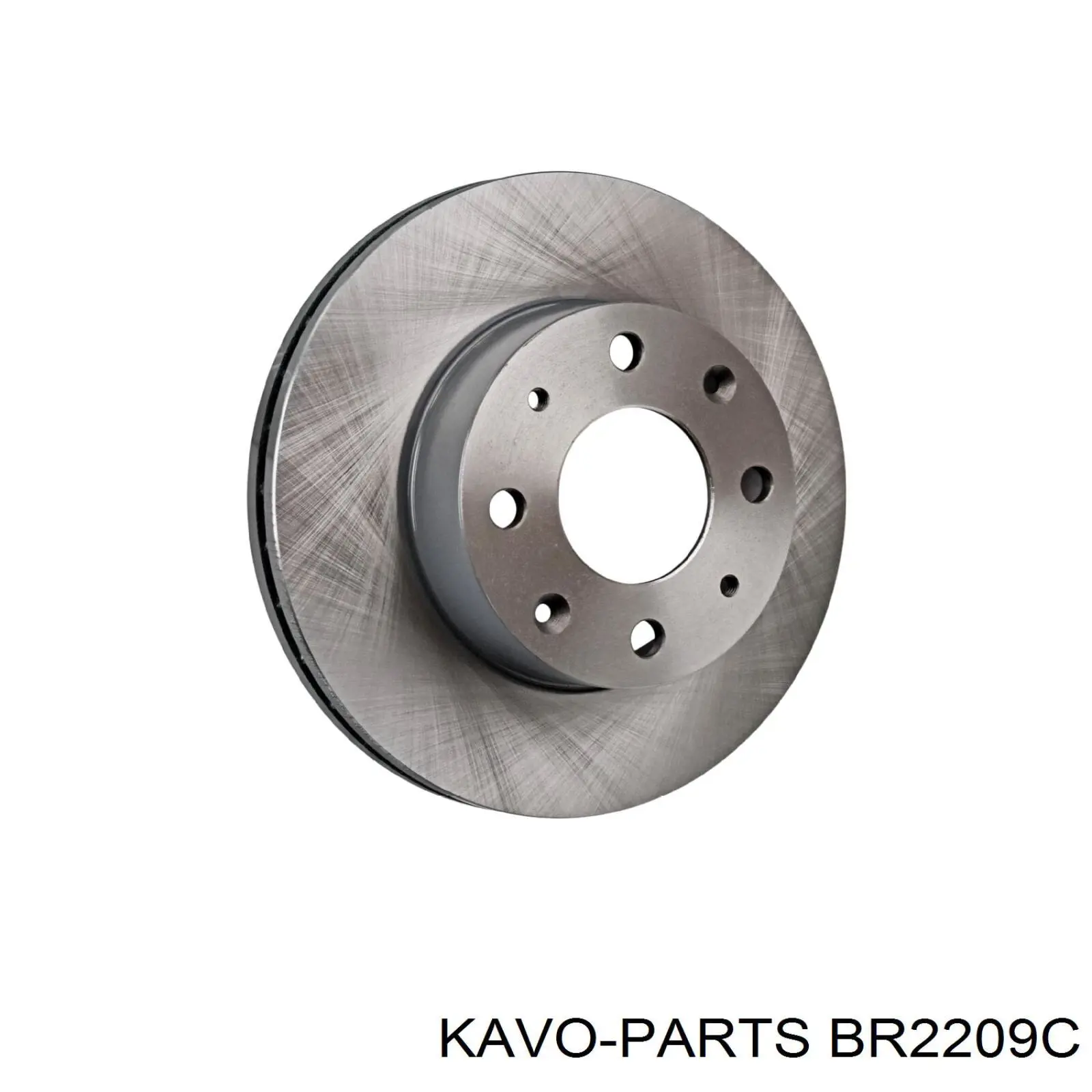 Freno de disco delantero BR2209C Kavo Parts