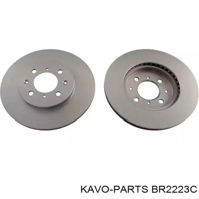 BR2223C Kavo Parts disco do freio dianteiro
