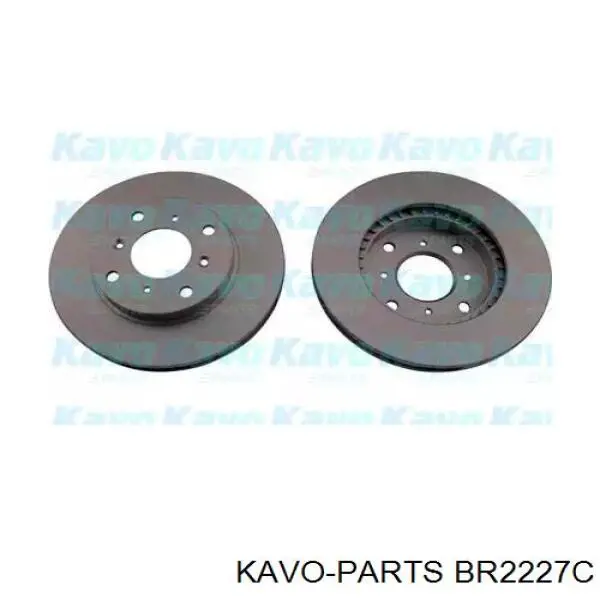 Передние тормозные диски BR2227C Kavo Parts