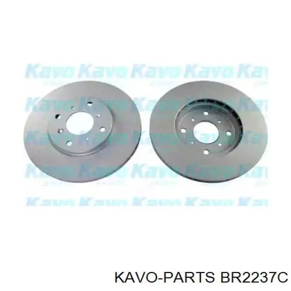 Передние тормозные диски BR2237C Kavo Parts