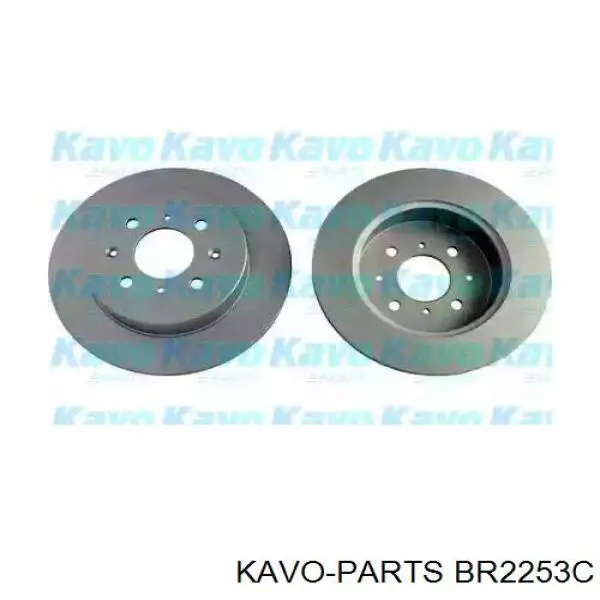 BR-2253-C Kavo Parts диск тормозной задний
