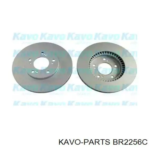 Передние тормозные диски BR2256C Kavo Parts