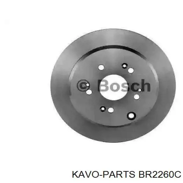 Диск гальмівний задній BR2260C Kavo Parts