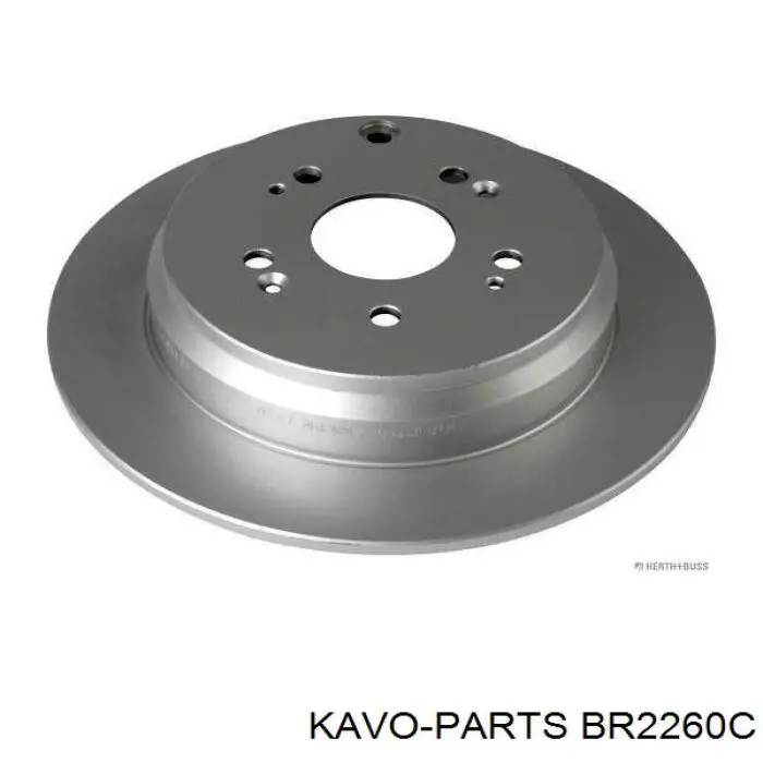 Диск гальмівний задній BR2260C Kavo Parts
