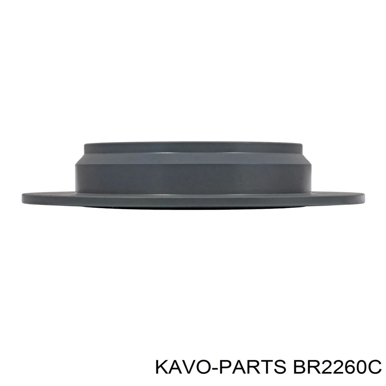 Диск гальмівний задній BR2260C Kavo Parts