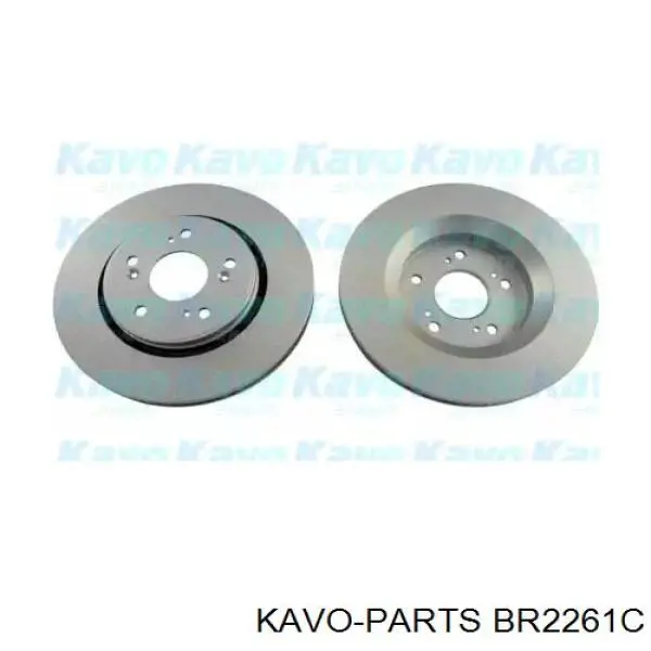 Диск гальмівний передній BR2261C Kavo Parts